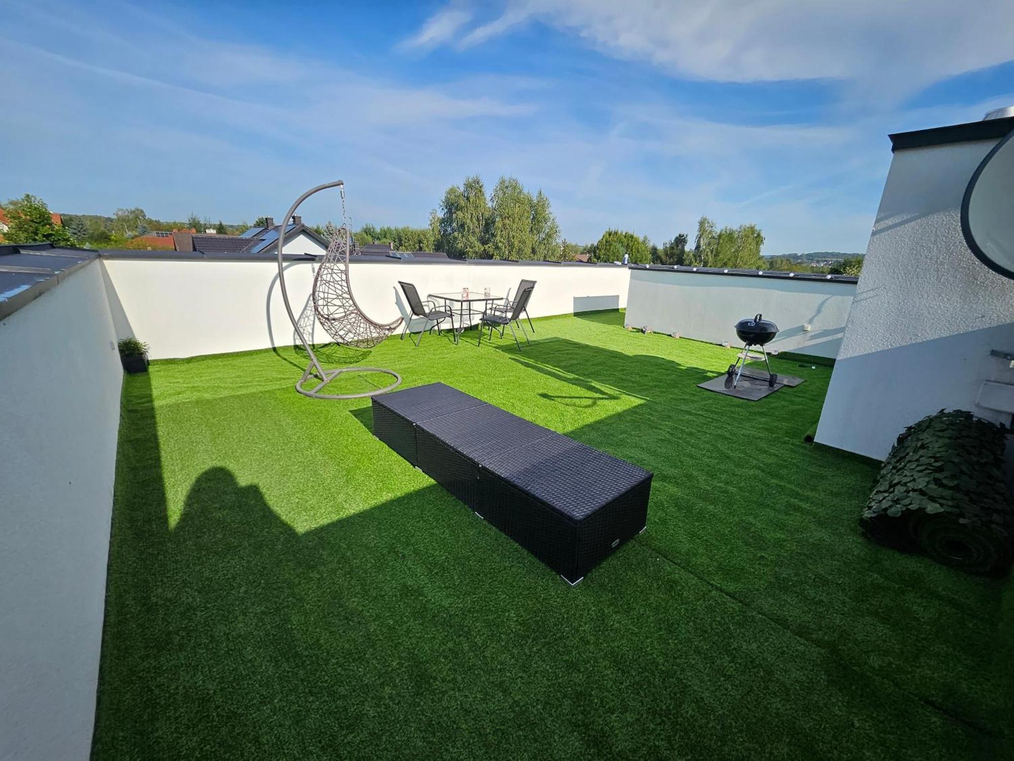 Luksusowy 60 M Z Jacuzzi Oraz Z Ogrodkiem Na Dachu Na Wylacznosc ! Apartament