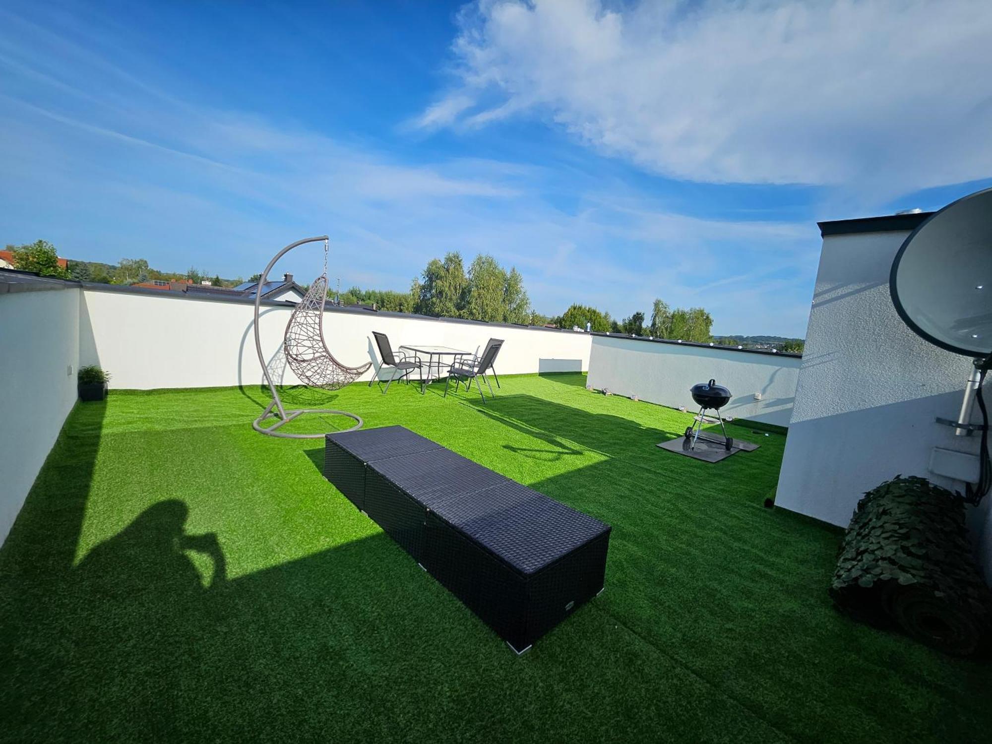 Luksusowy 60 M Z Jacuzzi Oraz Z Ogrodkiem Na Dachu Na Wylacznosc ! Krakau